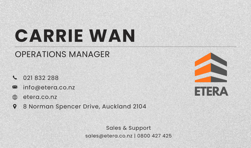 Business card design